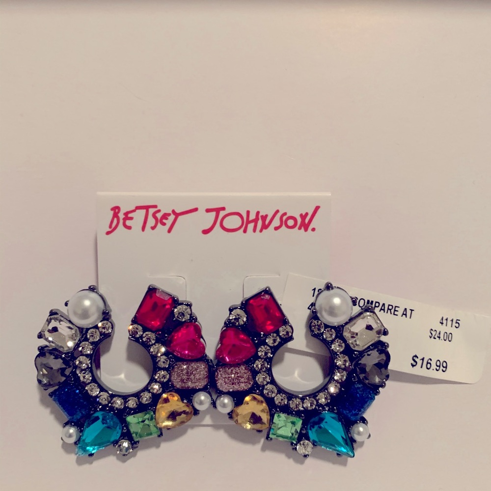 BNWT Betsey Johnson Earrings